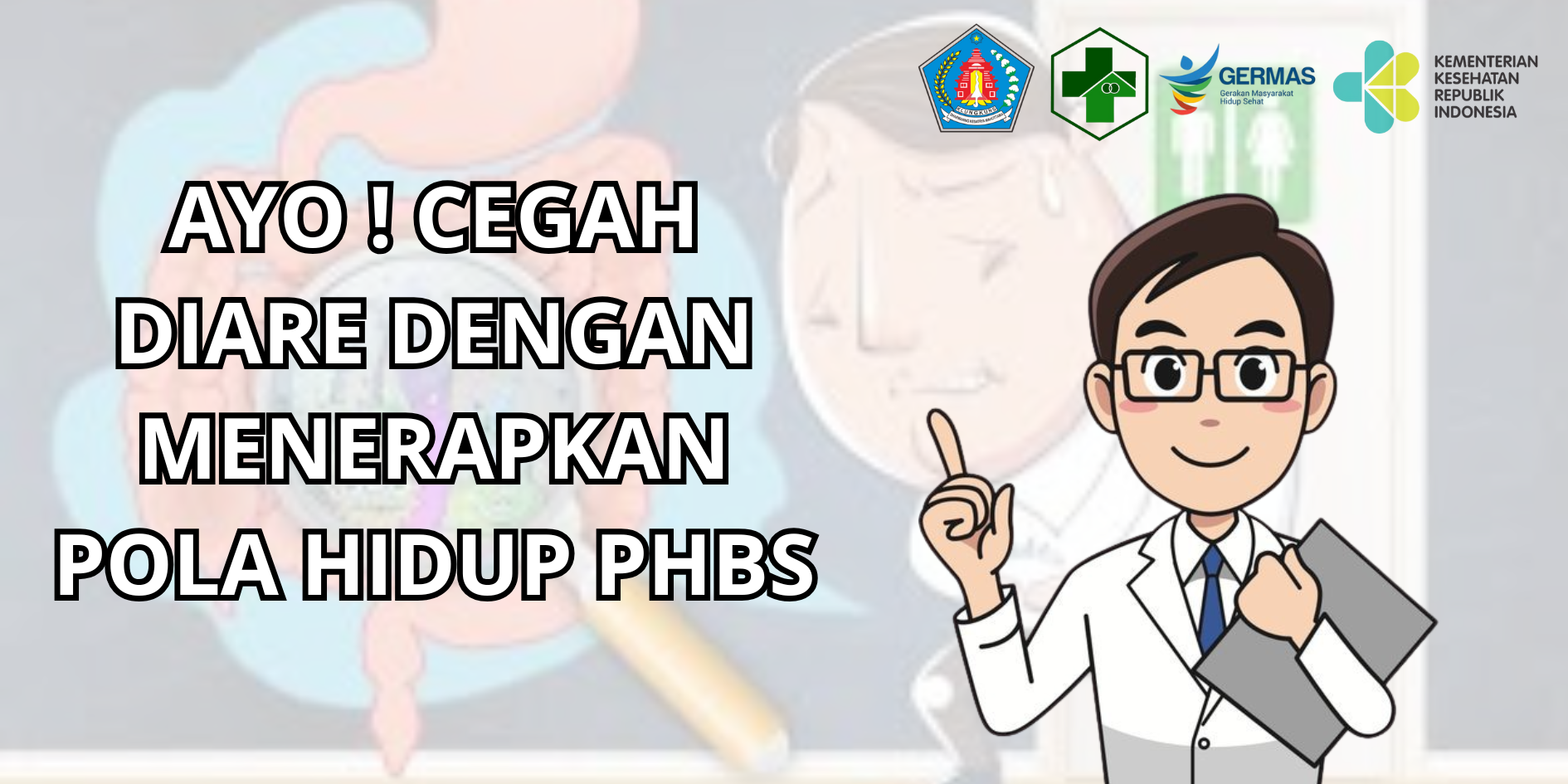 Cegah DIARE dengan pola hidup PHBS