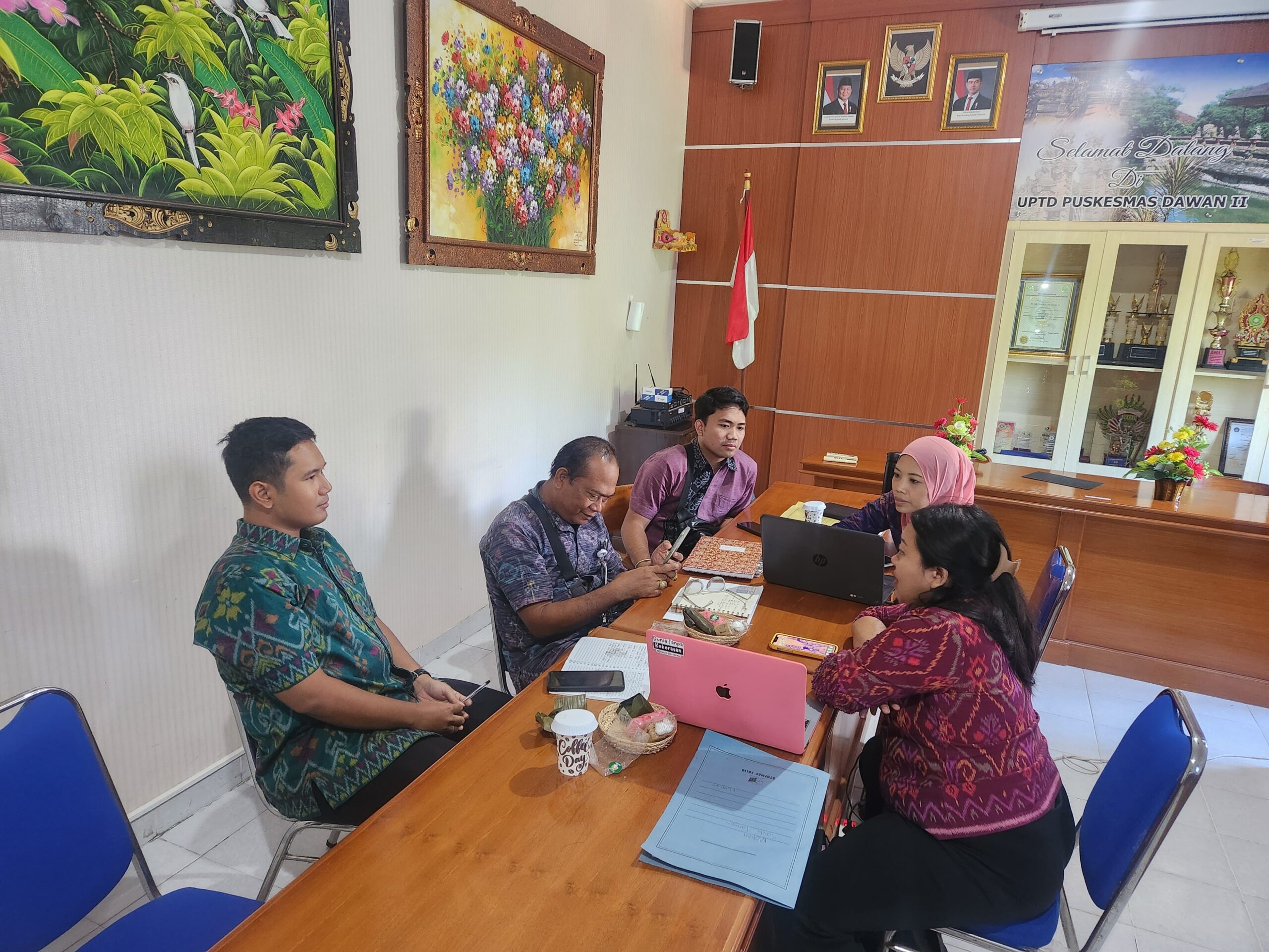 (SELASA, 1 JULI 2025) KEGIATAN MONITORING DAN EVALUASI IMUNISASI OLEH DINAS KESEHATAN PROVINSI BALI