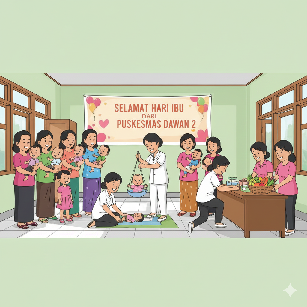 Puskesmas Dawan II Mengucapkan: Selamat Hari Ibu 2025
