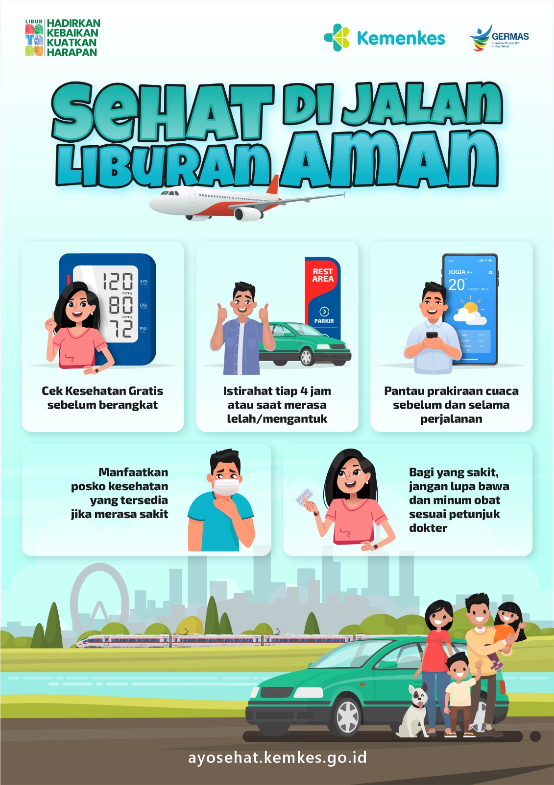 Sehat Di Jalan Liburan Aman