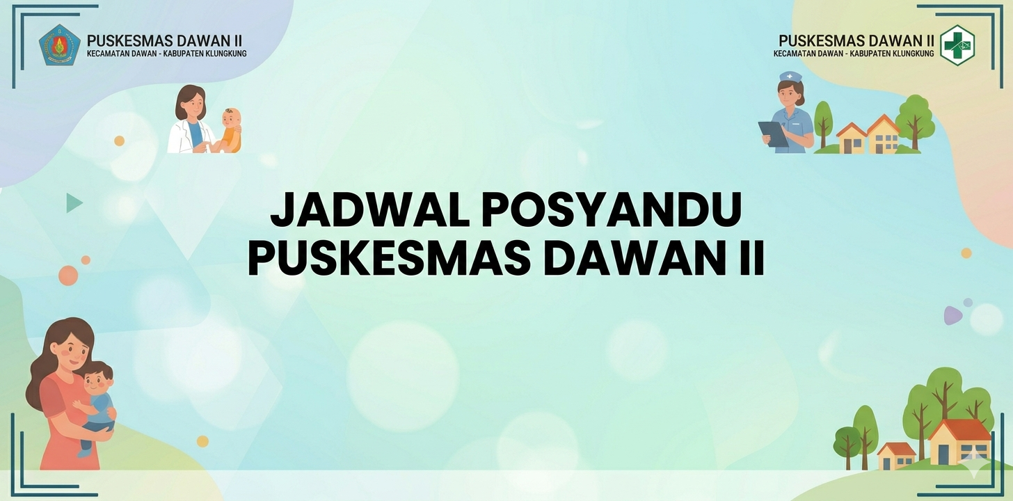 JADWAL POSYANDU BULAN APRIL
