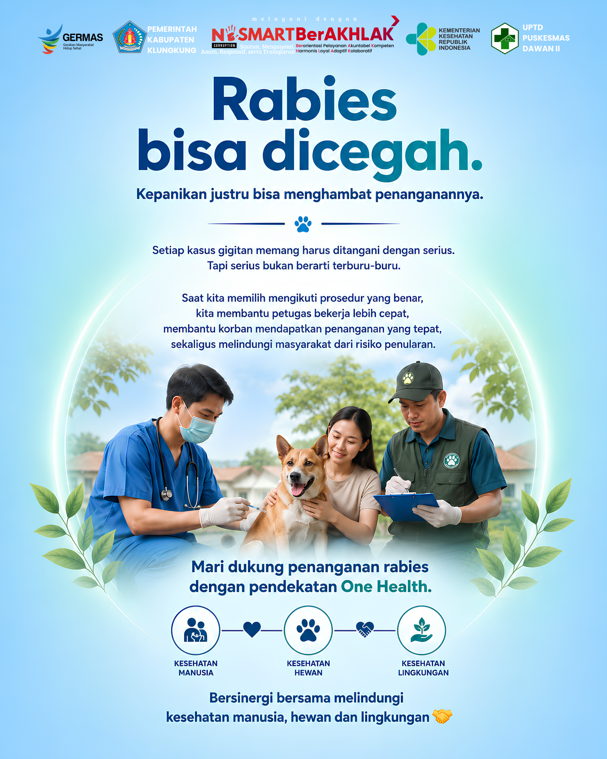 Rabies Bisa Dicegah