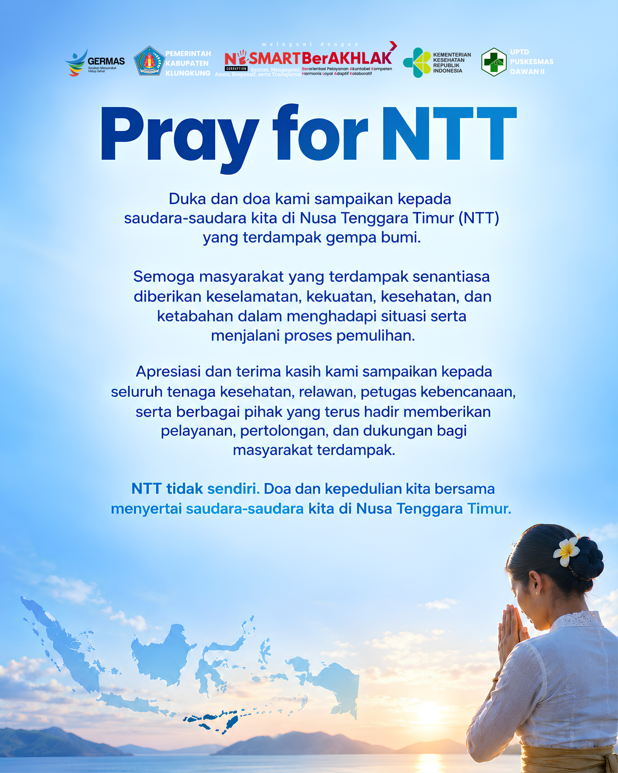 Duka NTT, Duka Kita Bersama